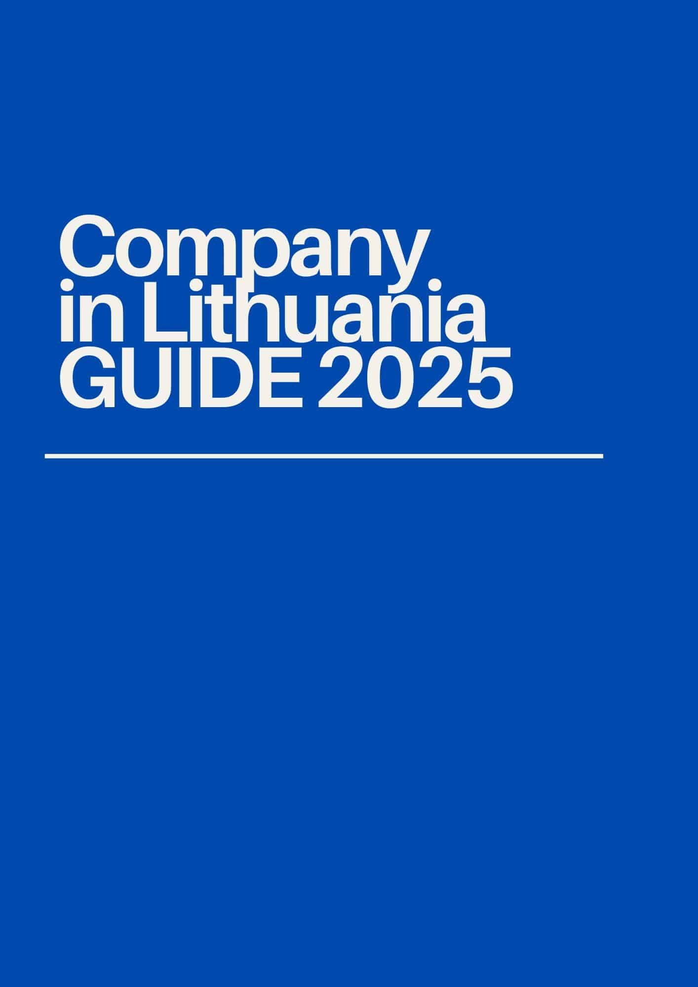 company formation in lithuania